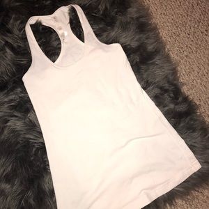 Lululemon White Tank Top